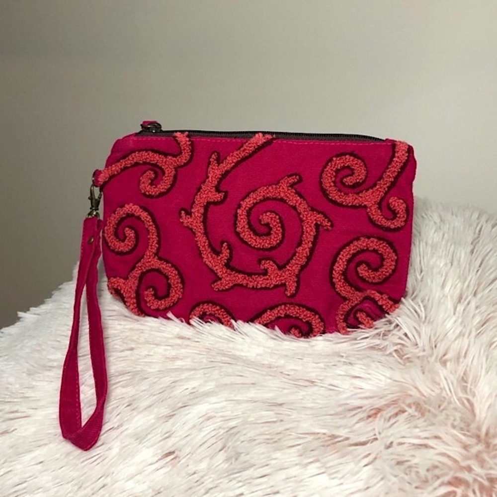 Canvas Wristlet/Clutch✨Gently Used Condition✨